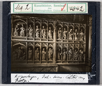 preview Kopenhagen, Nationalmuseum: Altar mit Marienkrönung 